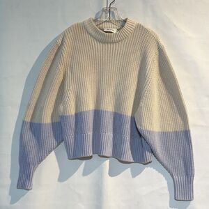 Monki Chunky Knit Jumper Women’s Size XS Color Block